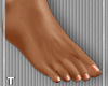 Pretty Bare Feet  Peach