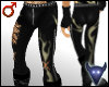 Black exile pants (m)