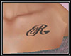 Initial Tattoo R