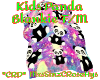 *ZD* Kids Panda Blankie