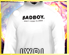 WD | BADBOY White Hoodie