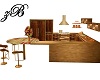 22 P Deluxe Brown Kitche