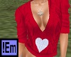 !Em Red Sweater Heart