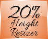 Height Scaler 20% (F)