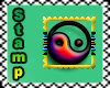 Ying Yang Stamp