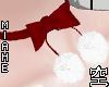 🎄 Choker Bow Red