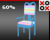 60% Scaler Blue Chair