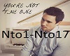 youre not the one