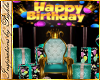 I~Teal Birthday Throne