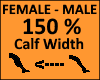 Calf Scaler 150%