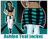 Ashlee Teal Waist Jacket
