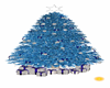 Blue Christmas Tree