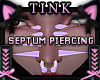 Septum Piercing | Purple