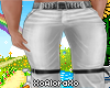 (A)  White Leather Pants
