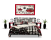 Christmas cabin bed set