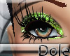 <Dole>GlitterLashesGreen