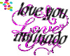 stiker love you