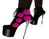PINK ROSES/BLACK BOOTS