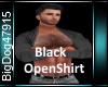 [BD]BlackOpenShirt