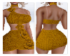 Vestido Croche Mostarda
