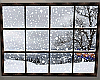 Santa Window Animated