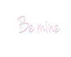 Be mine particles