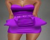 SM Purple Ruffle Hearts