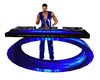 Portable DJ Triger bleu