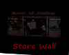Voodoo store wall