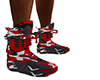 RED CAMO ARMY BOOTS