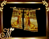 golden Anim curtain long