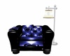 Blue Heart Reading Chair