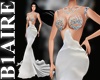B1l Bling White Gown