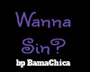 [bp] Wanna Sin Poster