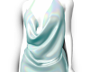 Metallic Ice Blue Dress