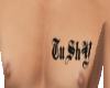 customized tushy tat