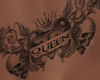 Queen Heart Tattoo