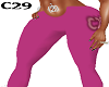 [C29] LEGGINGS PINK BM 