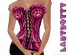 hot pink bustier