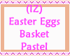 Easter Egg Basket Pastel
