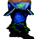 ~C Blue/green Dub Pants