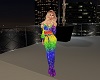 Rainbow Glitter Outfit
