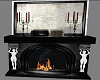 Gothic Pinup Fireplace