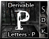 #SDK# Deriv Letters - P