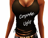 Coyote Ugly Brown Tank