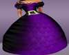 purple black ballgown