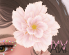 Aki Hair Flower White