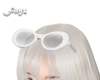 Rae Glasses Up | White
