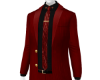 Red Suit with lines