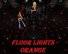 Floor Lights - Orange